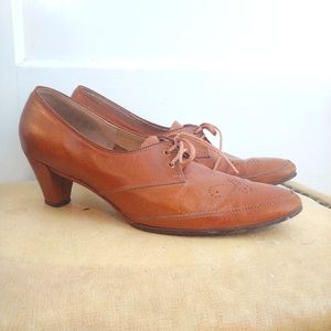 Vintage ballroom dancing shoes